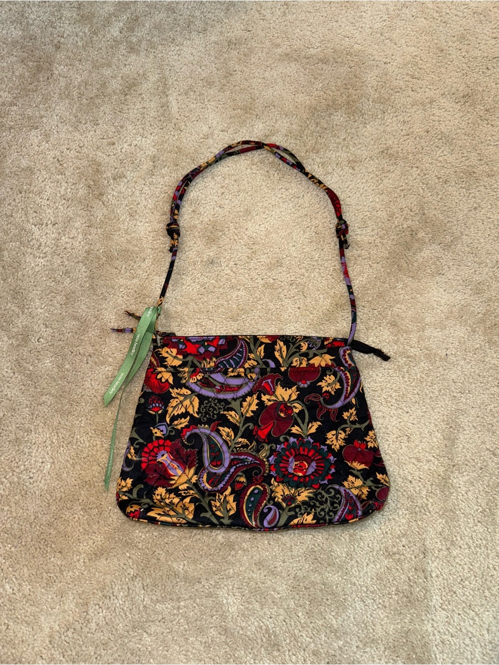 Vera Bradley Original Hipster Crossbody - Midnight Garden Paisley